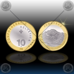 ŠVICA 10 Frankov 2005 "JUNGFRAU" ŠVICA 10 Frankov 2005 "JUNGFRAU"